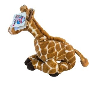 Cascade Toy Giraffe Hand Puppet Plush 14” NWT Stuffed Animal Kids Toy
